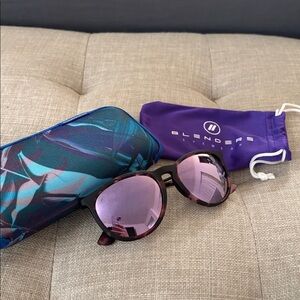 Blenders Sunglasses with Case and Pouch